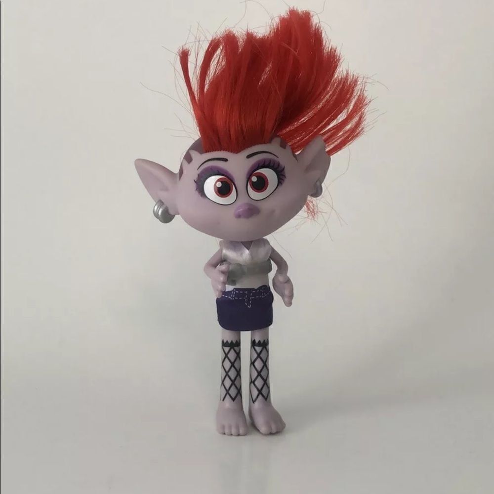 DreamWorks‎ Trolls World Tour Figure STYLING BARB Doll. red hair
